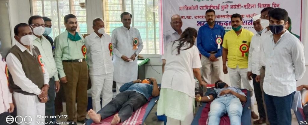 डॉ. आंबेडकर महाविद्यालयात भव्य रक्तदान शिबीर संपन्न डॉ. आंबेडकर महाविद्यालयात भव्य रक्तदान शिबीर संपन्न