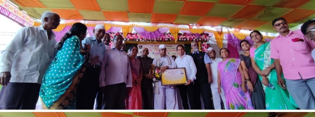 काळेवाडी ज्येष्ठ नागरिक संघाला सन २०२१ चा जागृत सत्कर्म पुरस्कार प्रदान