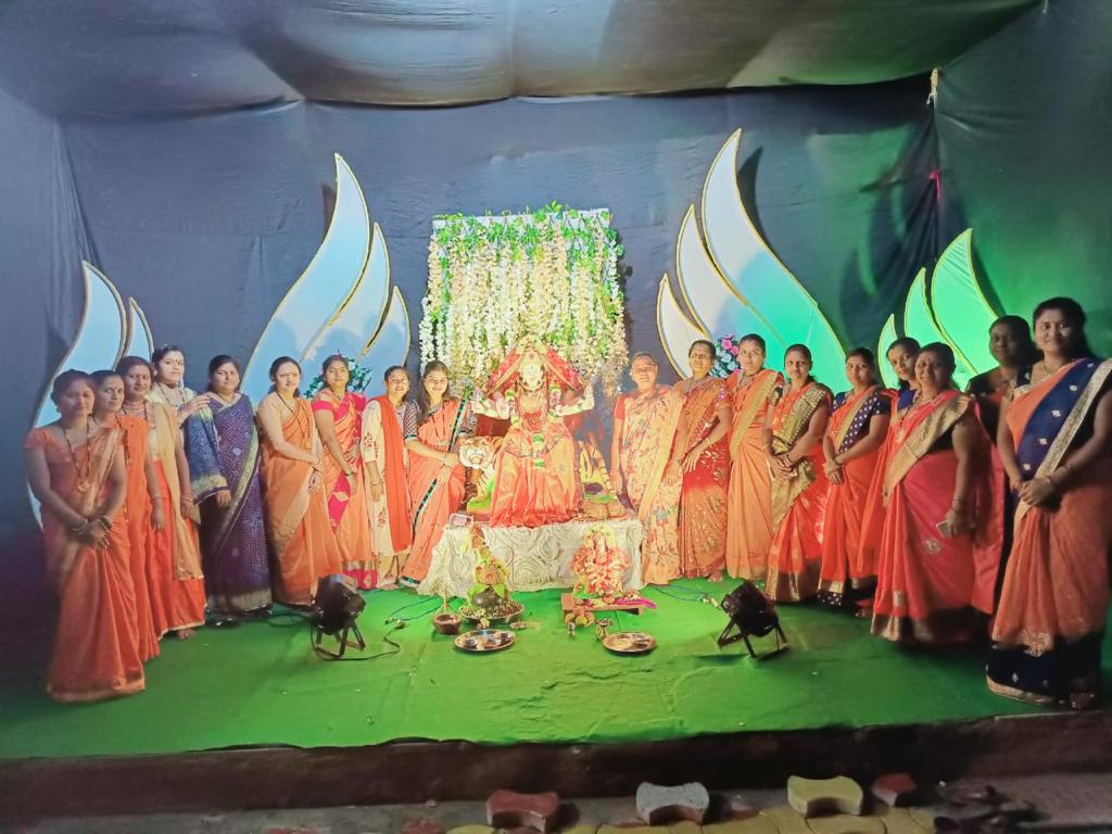 अनंतनगरमध्ये गरबा, भोंडला व नृत्य स्पर्धा उत्साहात
