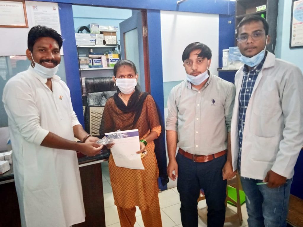 काळेवाडीत नेत्र तपासणी शिबिरास नागरिकांचा उत्स्फूर्त प्रतिसाद