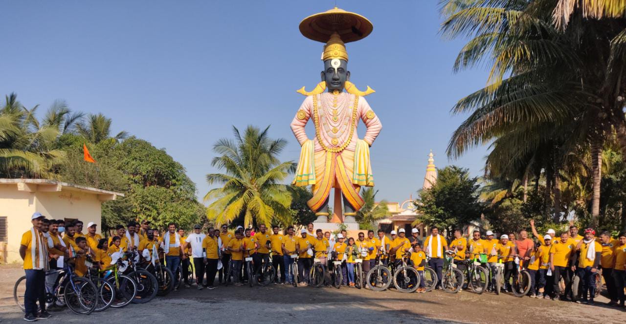 कर्जत ते पंढरपूर पर्यावरण जनजागृती सायकल रॅली