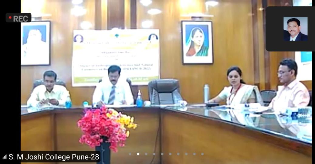 एस.एम.जोशी कॉलेजमध्ये आंतरराष्ट्रीय ई-सेमिनार संपन्न