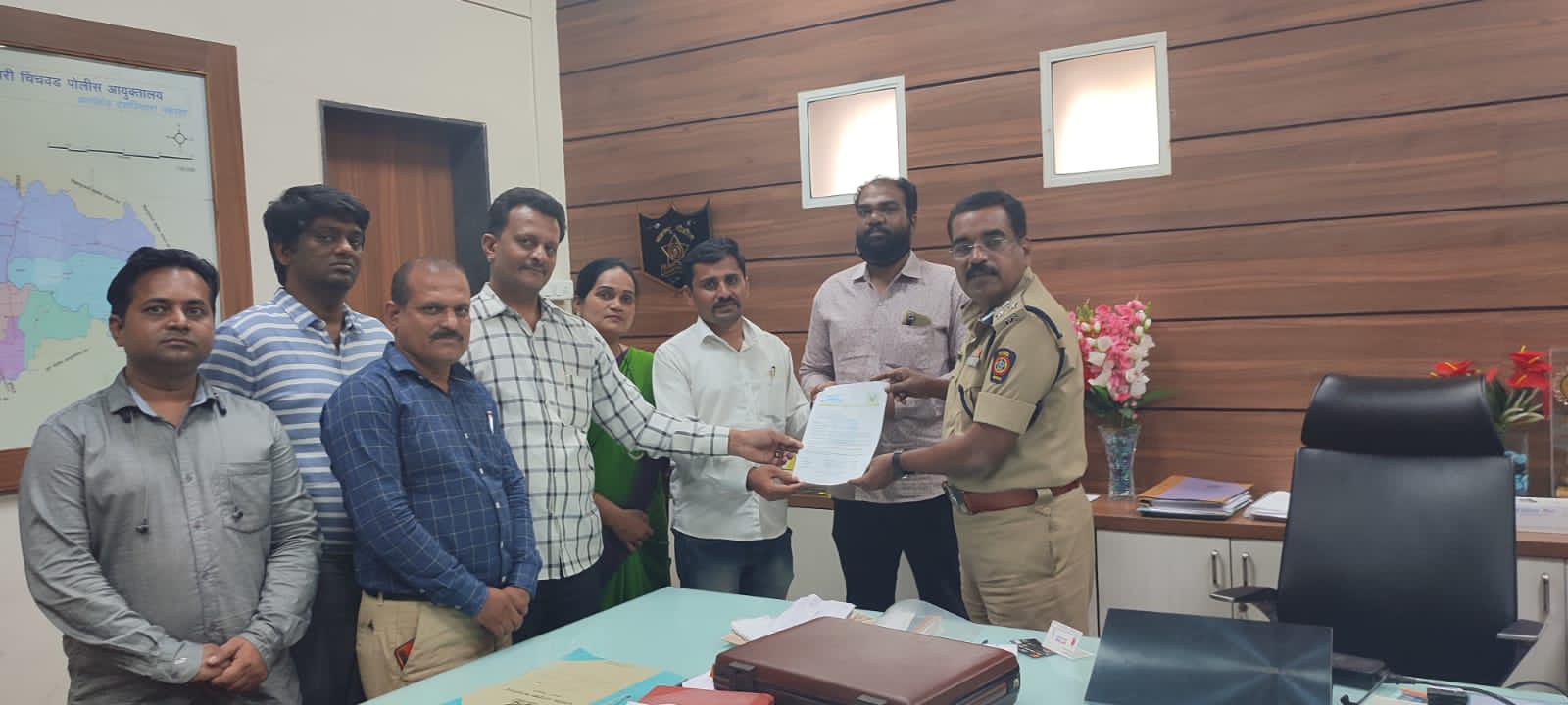 पिंपरी-चिंचवड शहरातील गुन्हेगारी व अवैध धंद्यांना आळा घाला ; आम आदमी पार्टीची मागणी