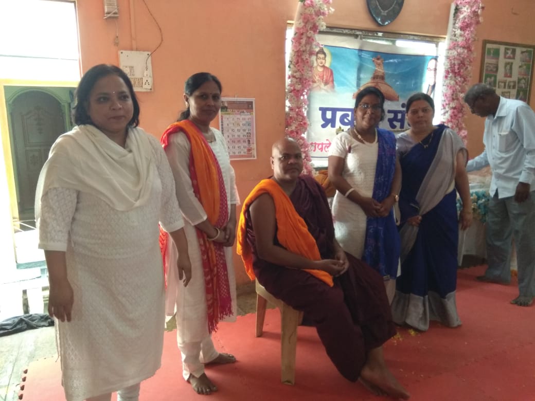 चिंचवडगावात प्रबुद्ध संघातर्फे बुद्ध जयंती उत्साहात साजरी