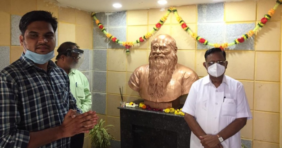 कर्मवीर भाऊराव पाटील जयंती पिंपरीच्या महात्मा फुले महाविद्यालयात व सेकंड कॅम्पसमध्ये साजरी