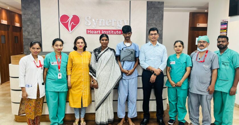 सिनेर्जी हॉस्पिटलमध्ये ह्रदयाची अवघड बेंटाल सर्जरी यशस्वीरित्या संपन्न