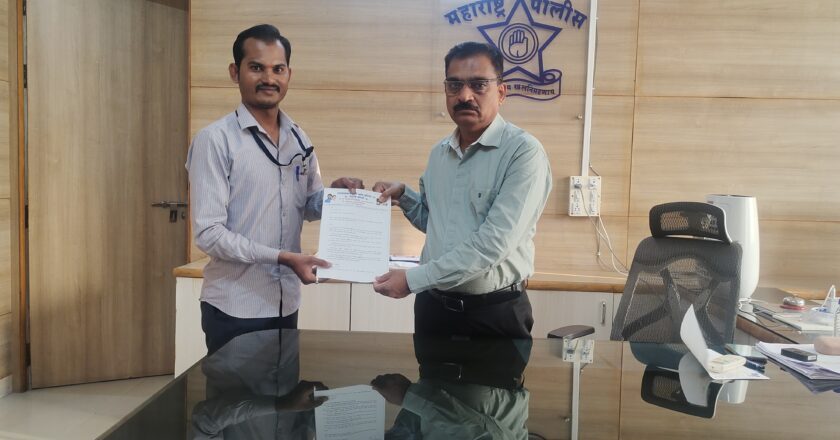 अवैध पार्कींग करणाऱ्यांवर कारवाईची व देहूरोड फाट्यावर सिग्नल बसविण्याची मागणी