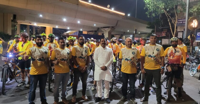 ‘सायकलकरी वारकऱ्यांच्या’ पुणे-पंढरपूर-पुणे वारीमुळे पर्यावरण बचतीचा संदेश – संजयशेठ भिसे