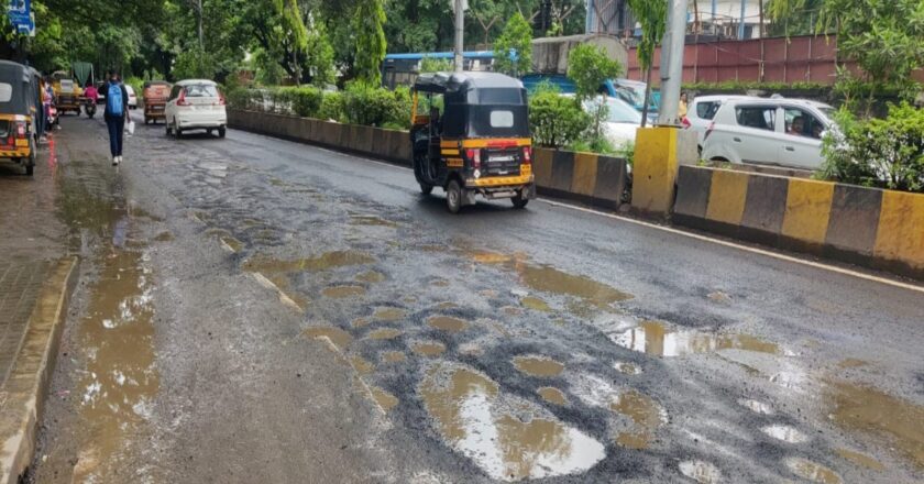 निगडीतील रस्त्याचे निकृष्ट काम करणाऱ्या ठेकेदाराला काळ्या यादीत टाका