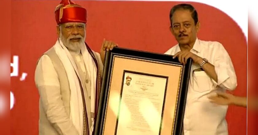 Lokmanya Tilak Award : पंतप्रधान नरेंद्र मोदींचा लोकमान्य टिळक राष्ट्रीय पुरस्कारानं पुण्यात गौरव
