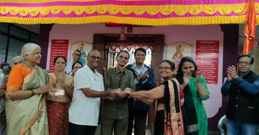 स्वानंद ज्येष्ठ नागरिक संघाची यशस्वी घोडदौड