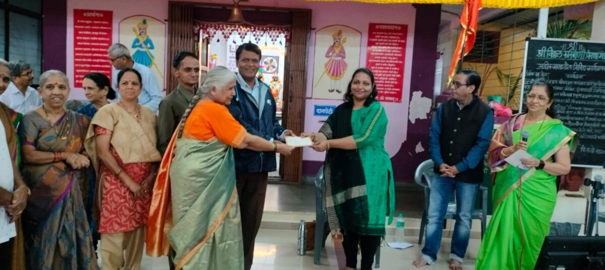 स्वानंद ज्येष्ठ नागरिक संघाची यशस्वी घोडदौड स्वानंद ज्येष्ठ नागरिक संघाची यशस्वी घोडदौड