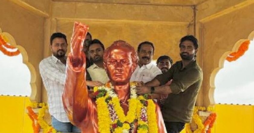 पिंपरी चिंचवड युवक काँग्रेसतर्फे लोकशाहीर अण्णा भाऊ साठे यांना अभिवादन