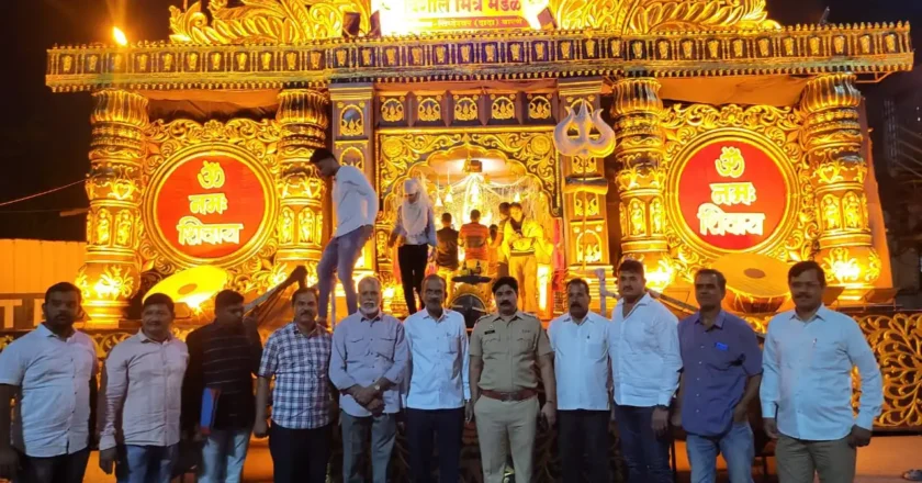 पिंपरी चिंचवड पोलीस आयुक्तालयामार्फत मोरया पुरस्काराचे परीक्षण