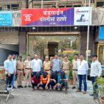 वाढदिवस साजरा करण्यासाठी आलेल्या प्रवाशाकडुन खंडणी उकळणारी टोळी पोलिसांच्या ताब्यात