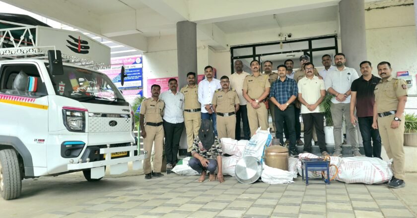 पुणे ग्रामीण स्थानिक गुन्हे शाखेच्या पोलिसांची मोठी कारवाई; सराईत घरफोड्या चोरट्याला अटक