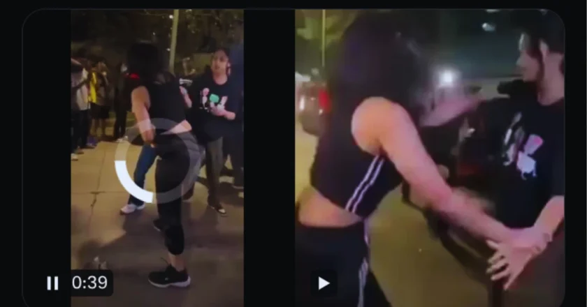 Viralvideo : प्रेमाच्या त्रिकोणातून मैत्रीचा संघर्ष; दोन मुलींची तुफान हाणामारी