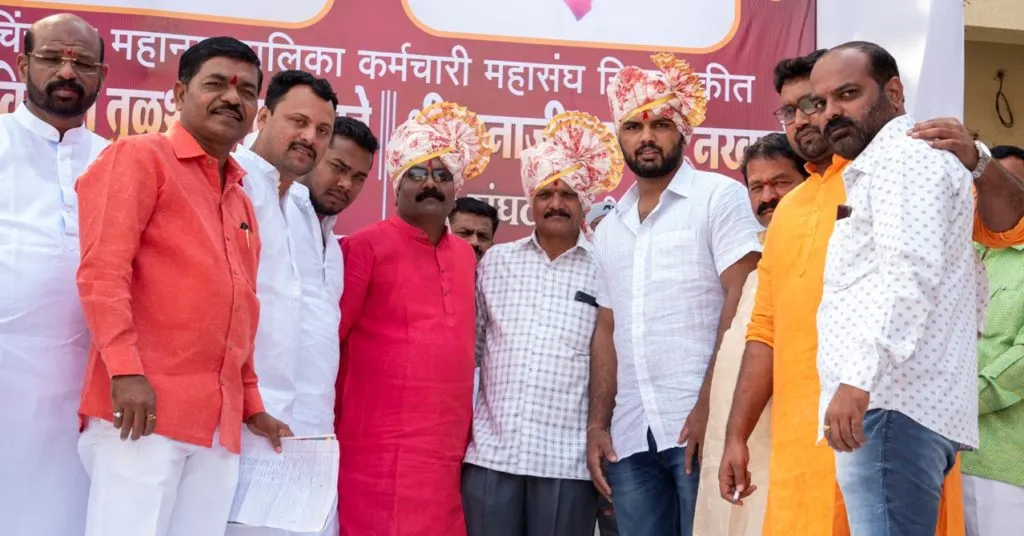 भाजप शहराध्यक्ष, महाराष्ट्र केसरी व महापालिका कामगार महासंघातील निवडीबद्दल रहाटणीतील सुपुत्रांचा ग्रामस्थांतर्फे सत्कार