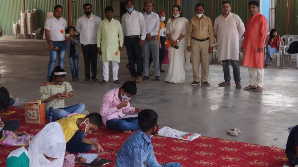प्रजासत्ताक दिनानिमित्त काळेवाडी रेसिडेंट वेलफेअर असोसिएशन तर्फे चित्रकला स्पर्धा | ५२० विद्यार्थ्यांचा सहभाग