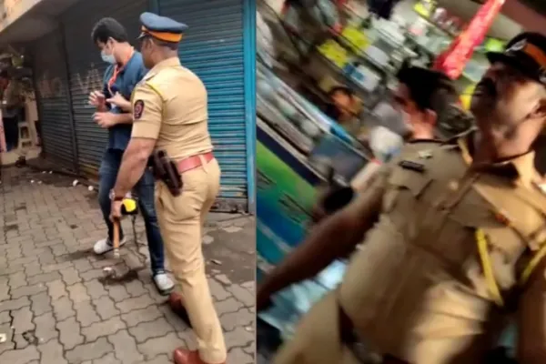 Video : लालबाग राजाच्या दरबारात पोलीस निरीक्षक संजय निकम यांची पत्रकारांना धक्काबुक्की | एनयुजेएमची कारवाईची मागणी Video : लालबाग राजाच्या दरबारात पोलीस निरीक्षक संजय निकम यांची पत्रकारांना धक्काबुक्की | एनयुजेएमची कारवाईची मागणी