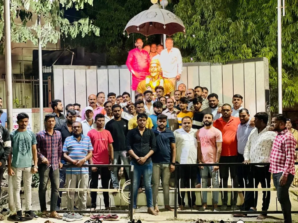 रहाटणीत छत्रपती शिवाजी महाराजांचा अश्वारुढ पुतळा उभारणीचे काम सुरू रहाटणीत छत्रपती शिवाजी महाराजांचा अश्वारुढ पुतळा उभारणीचे काम सुरू