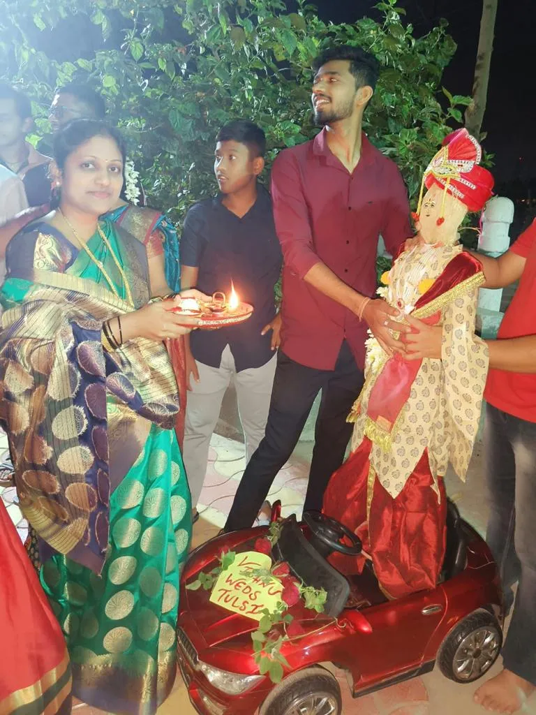 अनंतनगरमध्ये तुळशी विवाह सोहळा व दीपोत्सव उत्साहात