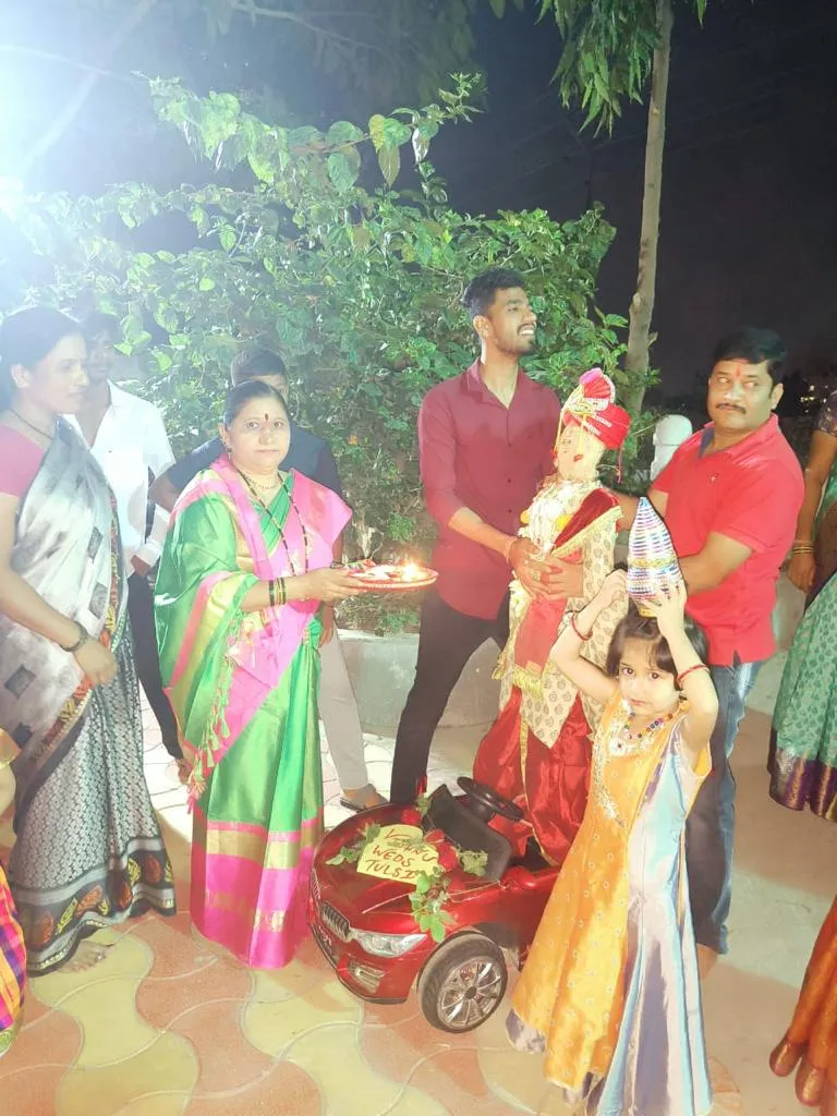 अनंतनगरमध्ये तुळशी विवाह सोहळा व दीपोत्सव उत्साहात