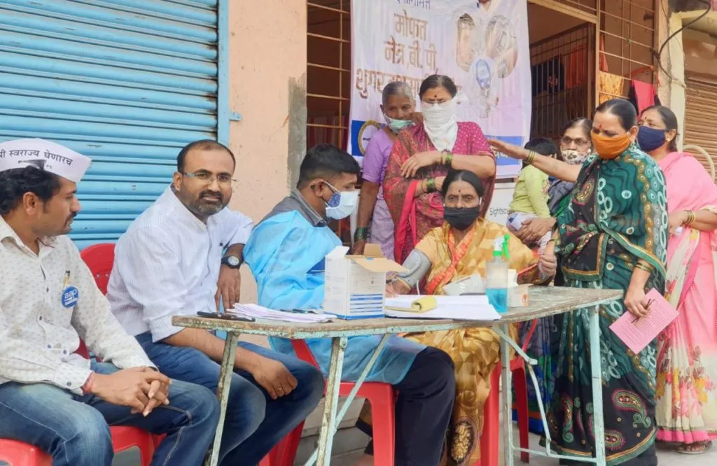 संत गाडगेबाबा पुण्यतिथीनिमित्त आकुर्डीत आम आदमी पार्टीतर्फे आरोग्य तपासणी शिबीर संपन्न संत गाडगेबाबा पुण्यतिथीनिमित्त आकुर्डीत आम आदमी पार्टीतर्फे आरोग्य तपासणी शिबीर संपन्न