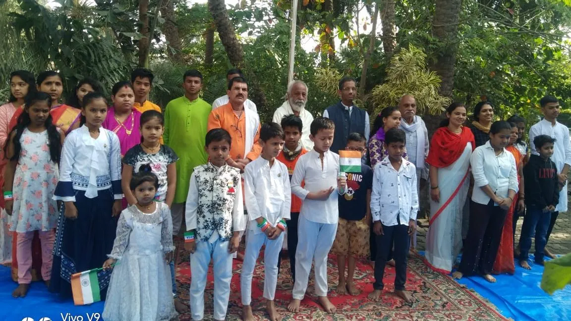 काळेवाडीतील श्री राधाकृष्ण मंदिरात प्रजासत्ताक दिन साजरा काळेवाडीतील श्री राधाकृष्ण मंदिरात प्रजासत्ताक दिन साजरा