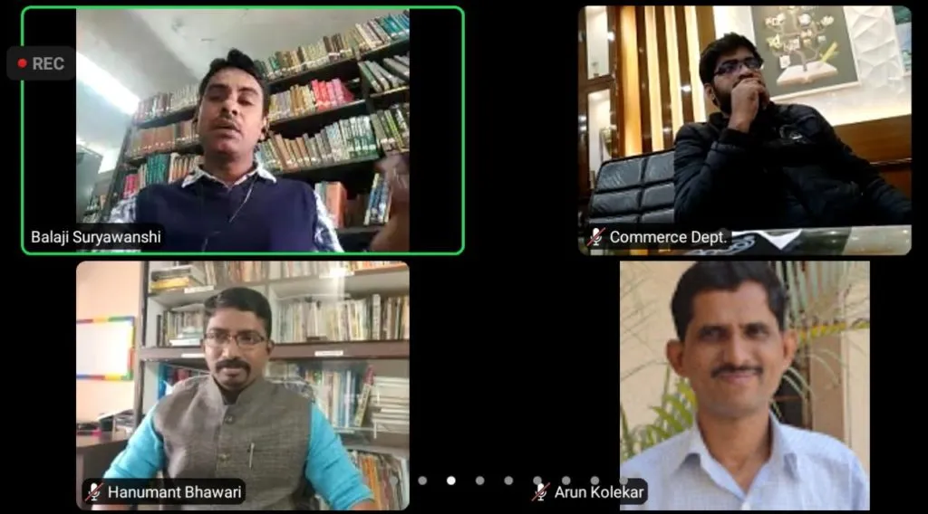 एस. एम. जोशी कॉलेजमध्ये 'काव्य संमेलन' संपन्न