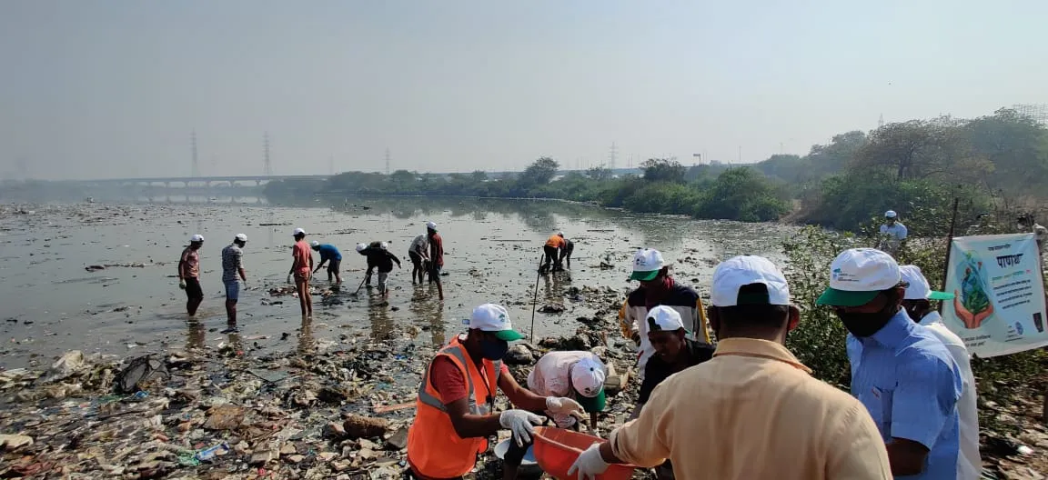 जागतिक वेटलँड दिनानिमित्त वडाळ्यातील पाणथळ भागात स्वच्छता मोहीम जागतिक वेटलँड दिनानिमित्त वडाळ्यातील पाणथळ भागात स्वच्छता मोहीम