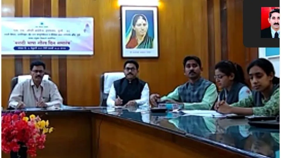 मराठी भाषा ही प्रवाही भाषा आहे - डॉ. शिवलिंग मेनकुदळे मराठी भाषा ही प्रवाही भाषा आहे - डॉ. शिवलिंग मेनकुदळे